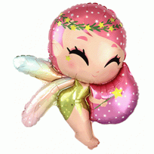 Cute Magical Woodland Fairy Supershape Balloon